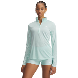 UNDER ARMOUR Tech Twist 1/2-Zip Sportshirt Damen 703 -...