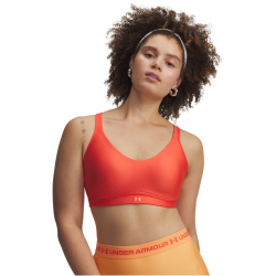 UNDER ARMOUR Infinity 2.0 Low Support Sport-BH Damen 690 - venom red/posh pink M A-C