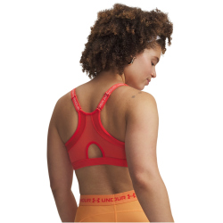 UNDER ARMOUR Infinity 2.0 Low Support Sport-BH Damen 690 - venom red/posh pink M A-C
