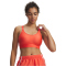 UNDER ARMOUR Infinity 2.0 Mid Support Sport-BH Damen 690 - venom red/venom red L A-C