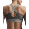 UNDER ARMOUR Infinity 2.0 High Support Zip Sport-BH Damen 709 - clay green/titanium/clay green L A-C