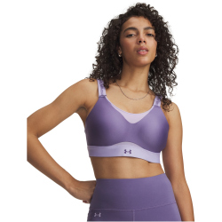 UNDER ARMOUR Infinity 2.0 High Support Sport-BH Damen 520 - purple luxe/purple crest/purple luxe M D-DD