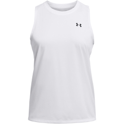 UNDER ARMOUR Tech Solid Tanktop Damen 100 - white/black XS