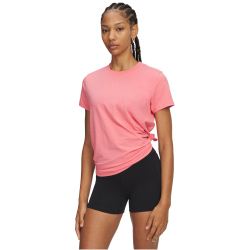 UNDER ARMOUR Off Campus Core T-Shirt Damen 601 - bittersweet pink/white XS