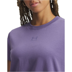 UNDER ARMOUR Off Campus Core T-Shirt Damen 520 - purple luxe/white S