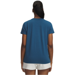 UNDER ARMOUR Off Campus Core T-Shirt Damen 498 - wham blue/white S