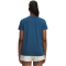 UNDER ARMOUR Off Campus Core T-Shirt Damen 498 - wham blue/white S