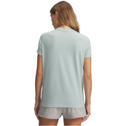 UNDER ARMOUR Off Campus Core T-Shirt Damen 477 - enamel blue/white S