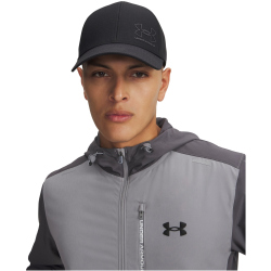 UNDER ARMOUR ArmourVent Stretch Fit Cap Herren 004 - black/castlerock S/M