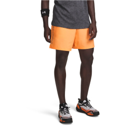 UNDER ARMOUR Woven Shorts Herren 870 - orange bloc/castlerock XL