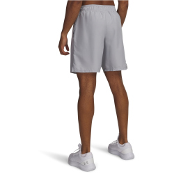 UNDER ARMOUR Woven Shorts Herren 011 - mod gray/lumos lime S