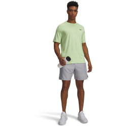 UNDER ARMOUR Woven Shorts Herren 011 - mod gray/lumos lime XL