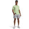 UNDER ARMOUR Woven Shorts Herren 011 - mod gray/lumos lime XL