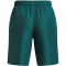 UNDER ARMOUR Woven Shorts Jungen 338 - rack green/white S (127-137 cm)