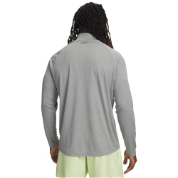 UNDER ARMOUR Tech Textured 1/2-Zip Trainingsshirt Herren 709 - clay green/black S