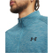 UNDER ARMOUR Tech Textured 1/2-Zip Trainingsshirt Herren 466 - boundless blue/black S