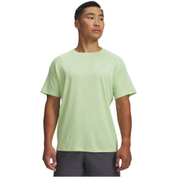 UNDER ARMOUR Tech Strukturiertes Trainingsshirt Herren 712 - lumos lime/mod gray L