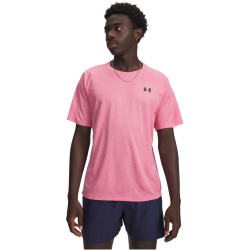 UNDER ARMOUR Tech Strukturiertes Trainingsshirt Herren 648 - prime pink/black S