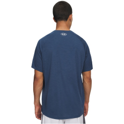UNDER ARMOUR Tech Strukturiertes Trainingsshirt Herren 498 - wham blue/white S