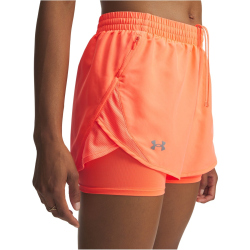 UNDER ARMOUR Fly By 2-in-1-Shorts Damen 824 - electric...