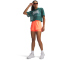 UNDER ARMOUR Fly By 2-in-1-Shorts Damen 824 - electric tangerine/electric tangerine/reflective S