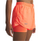 UNDER ARMOUR Fly By 2-in-1-Shorts Damen 824 - electric tangerine/electric tangerine/reflective S