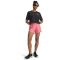 UNDER ARMOUR Fly-By Shorts Damen 602 - bittersweet pink/bittersweet pink/reflective XS