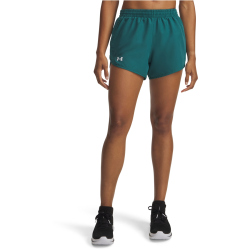 UNDER ARMOUR Fly-By Shorts Damen 338 - rack green/rack...