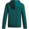 UNDER ARMOUR Rival Fleece Hoodie Jungen 338 - rack green/white XS (122-127 cm)