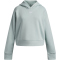 UNDER ARMOUR Rival Fleece Crop Hoodie Mädchen 477 - enamel blue/white M (137-149 cm)