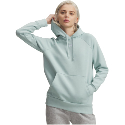 UNDER ARMOUR Rival Fleece Hoodie Damen 477 - enamel blue/white XS