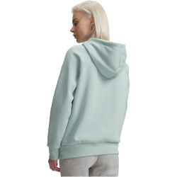 UNDER ARMOUR Rival Fleece Hoodie Damen 477 - enamel blue/white L