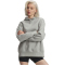 UNDER ARMOUR Essential OverSized Fleece Hoodie Damen 069 - titanium/white S