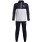 UNDER ARMOUR Colorblock Knit Trainingsanzug Jungen 412 - midnight navy/white S (127-137 cm)
