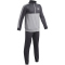 UNDER ARMOUR Colorblock Knit Trainingsanzug Jungen 026 - castlerock/mod gray/white XS (122-127 cm)