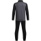 UNDER ARMOUR Colorblock Knit Trainingsanzug Jungen 007 - black/castlerock/white S (127-137 cm)