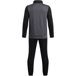 UNDER ARMOUR Colorblock Knit Trainingsanzug Jungen 007 - black/castlerock/white M (137-149 cm)
