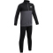 UNDER ARMOUR Colorblock Knit Trainingsanzug Jungen 007 - black/castlerock/white M (137-149 cm)