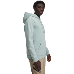 UNDER ARMOUR Essential Fleece Hoodie Herren 477 - enamel blue/white S