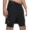 UNDER ARMOUR Vanish Woven 2in1 Trainingsshorts Herren 008 - ultimate black/venom red XS