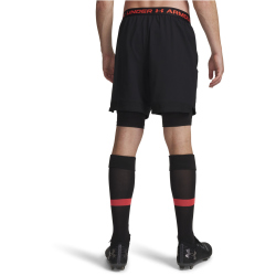 UNDER ARMOUR Vanish Woven 2in1 Trainingsshorts Herren 008 - ultimate black/venom red M