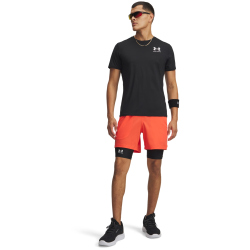 UNDER ARMOUR Vanish 6" Trainingsshorts Herren 690 - venom red/ultimate black L