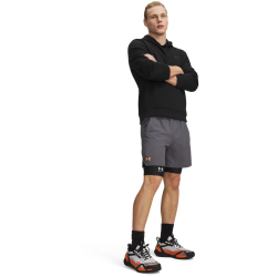 UNDER ARMOUR Vanish 6" Trainingsshorts Herren 029 - castlerock/orange bloc XS