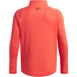 UNDER ARMOUR Tech 2.0 1/2-Zip langarm Sportshirt Jungen 690 - venom red/black L (149-160 cm)