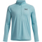 UNDER ARMOUR Tech 2.0 1/2-Zip langarm Sportshirt Jungen 425 - blue haze/black M (137-149 cm)