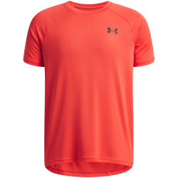 UNDER ARMOUR Tech 2.0 kurzarm Trainingsshirt Jungen 690 - venom red/black XL (160-170 cm)