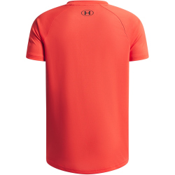 UNDER ARMOUR Tech 2.0 kurzarm Trainingsshirt Jungen 690 - venom red/black XL (160-170 cm)