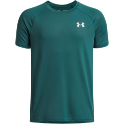 UNDER ARMOUR Tech 2.0 kurzarm Trainingsshirt Jungen 338 - rack green/white L (149-160 cm)