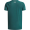 UNDER ARMOUR Tech 2.0 kurzarm Trainingsshirt Jungen 338 - rack green/white XL (160-170 cm)