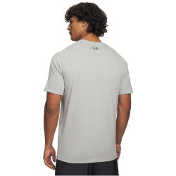UNDER ARMOUR ABC Camouflage Boxed Logo kurzarm Trainingsshirt Herren 069 - titanium/black S